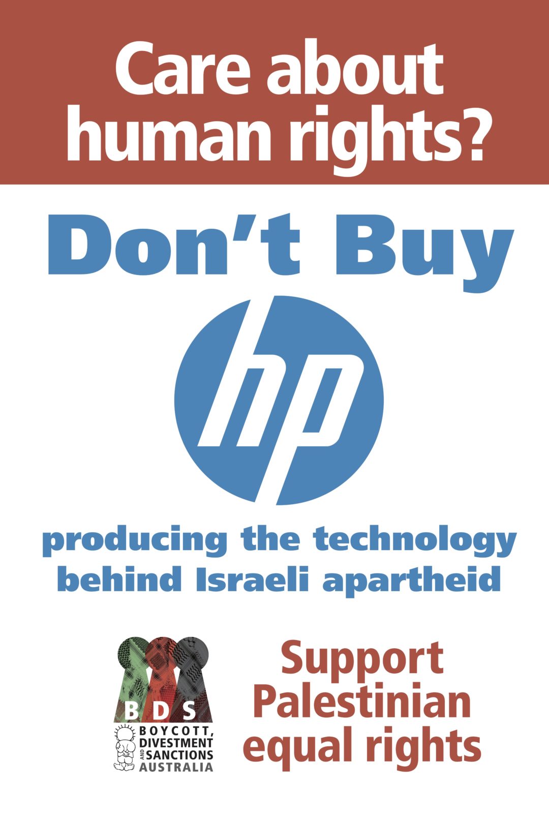 Australian campaign: Don't Buy HP